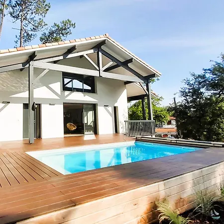 Villa De Prestige Avec Piscine Chauffée, Proche Plages Et Port De - Fr-1-239-1070 Capbreton